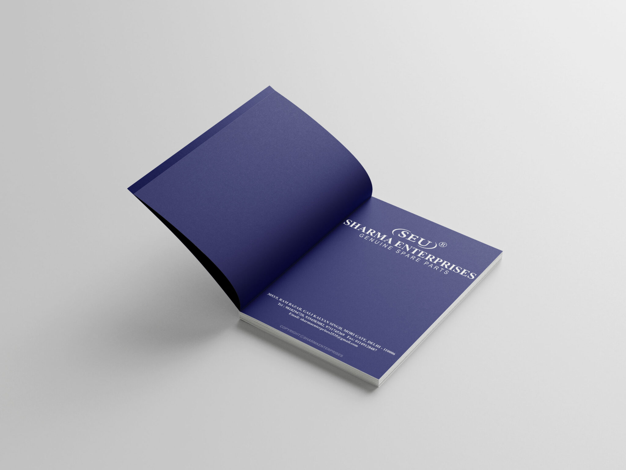 1st page of catalog
