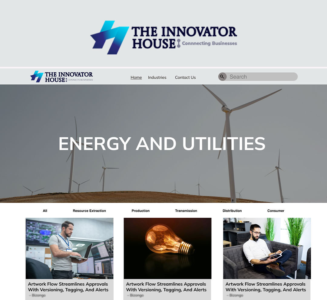 The Innovator House | Website